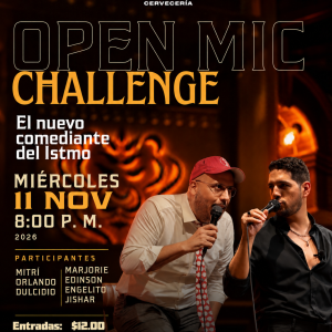 OPEN MIC CHALLENGE | 11 de Noviembre