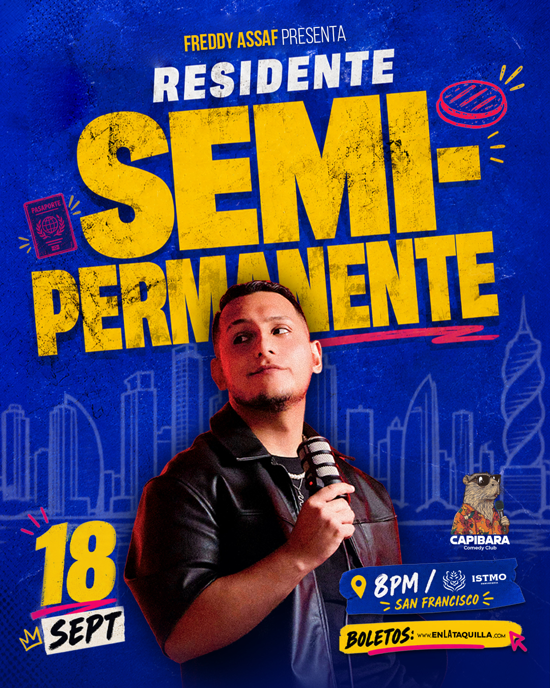 FREDDY ASSAF: RESIDENTE (SEMI)PERMANENTE