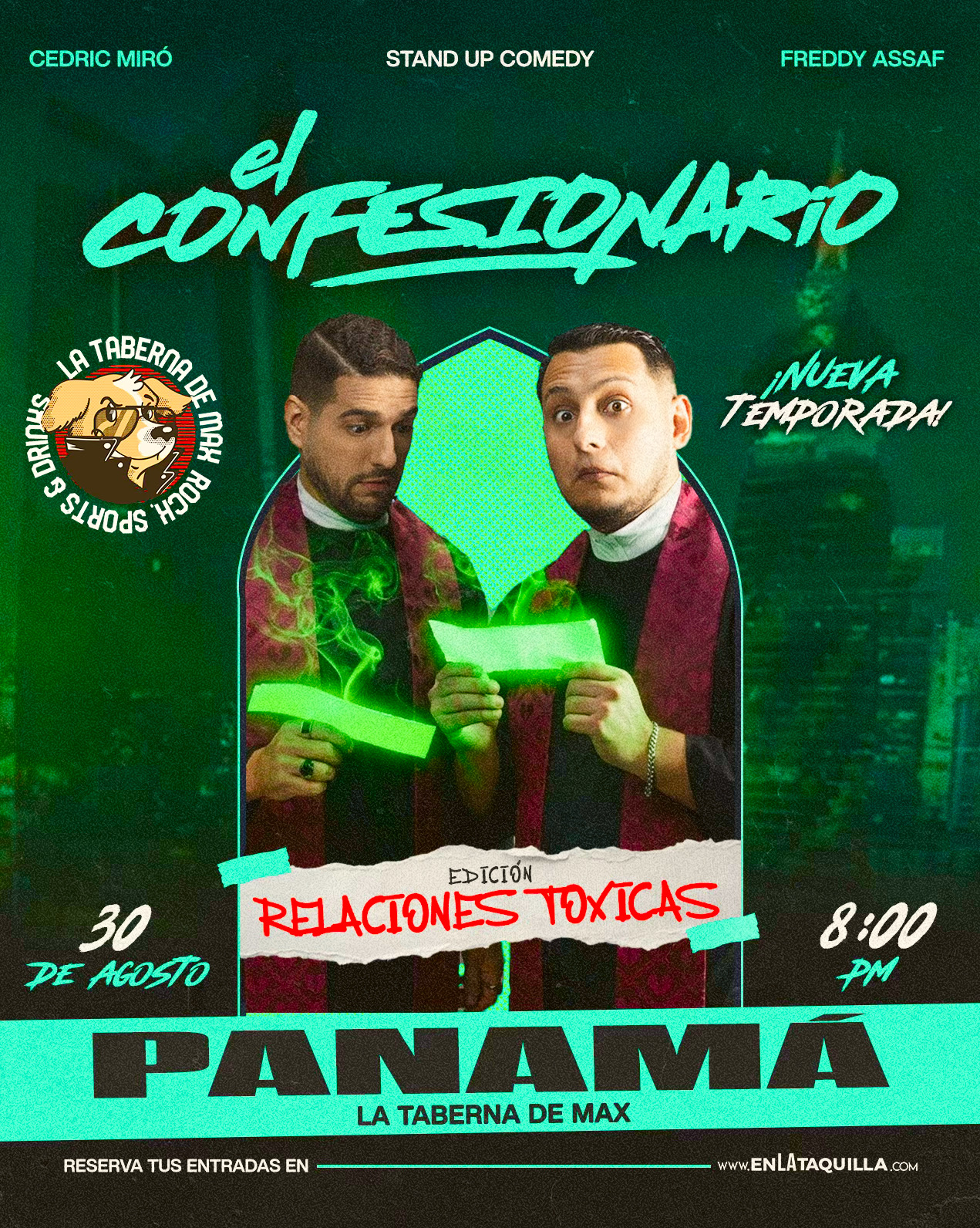 EL CONFESIONARIO: RELACIONES TÓXICAS | 30 DE AGOSTO