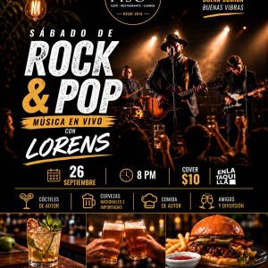 SÁBADO DE ROCK & POP CON LORENS