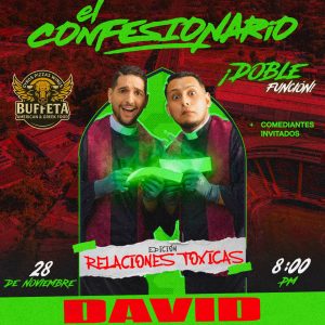 EL CONFESIONARIO: RELACIONES TÓXICAS | 28 DE NOVIEMBRE