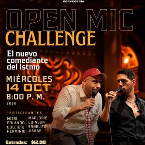 OPEN MIC CHALLENGE | 14 de Octubre